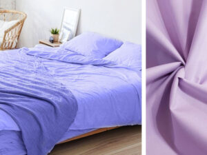 tecidos para lençol e roupa de cama em tons de roxo